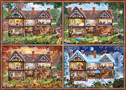 Schmidt Spiele Stagione Di Casa Puzzle Da 2000 Pezzi Multicolore 58345 0 0