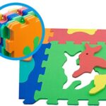 Teorema 72475 Tappeto Puzzle Con Animali Colori Assortiti 9 Pezzi 0 2