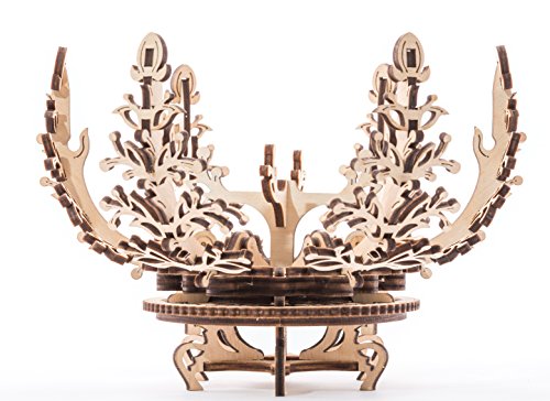 Ugears Il Fiore Puzzle 3d Meccanico Per Bambini E Adulti Set Di Costruzione Meccanica In Legno 0 1
