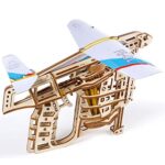 Ugears Modello Legno 3d Puzzle Lanciatore Di Aerei Modello Di Legno 3d Puzzle Per Adulti Kit Fai Da Te Da Costruire Modellino Meccanico In Legno Puzzle 3d In Legno Tagliato Al Laser 0