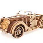 Ugears Vm 01 Roadster Modello Legno 3d Puzzle Modellino Meccanico In Legno 0