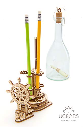 Ugears Wheel Organizer Puzzle 3d Per Adulti Portapenne In Legno Ecologico Modello Meccanico Puzzle Di Legno Rompicapo In Legno Per Adulti Giocattolo Educativi Per Bambini 0 2