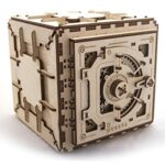 Ugears Cassaforte Da Costruire Con Combinazione Modellino Di Progetti Per Adulti 0