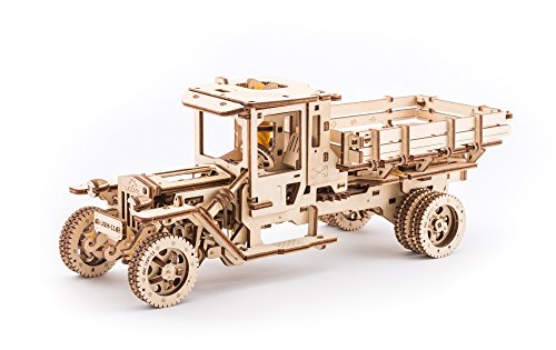 Ugears Ugm 11 Truck Meccanico Modello Autocarro Puzzle 3d In Legno Set Di Costruzione Meccanica 0 0