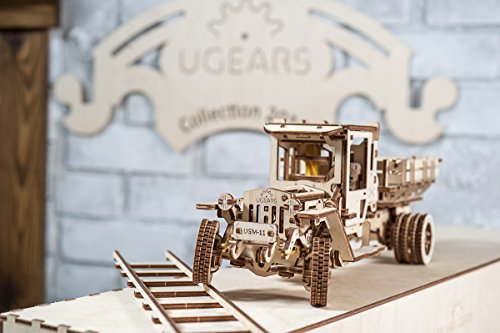 Ugears Ugm 11 Truck Meccanico Modello Autocarro Puzzle 3d In Legno Set Di Costruzione Meccanica 0 2