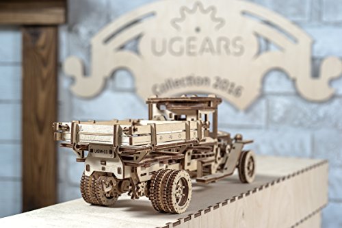 Ugears Ugm 11 Truck Meccanico Modello Autocarro Puzzle 3d In Legno Set Di Costruzione Meccanica 0 3