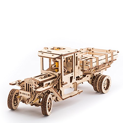 Ugears Ugm 11 Truck Meccanico Modello Autocarro Puzzle 3d In Legno Set Di Costruzione Meccanica 0