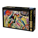 Unbekannt Puzzle Da 1000 Pezzi Di Kandinsky Vassily Painting With Red Spot 0