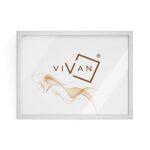 Vivan Riquadro Cornice Legno Bianco Opaco Formato Immagine 50x70 0