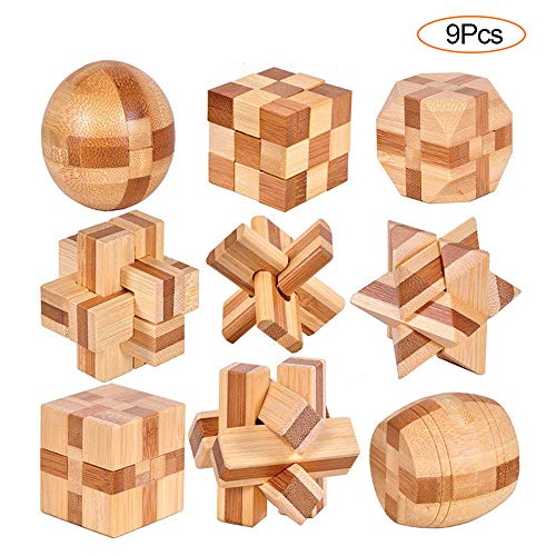 gioco di abilità e intelligenza Cubo rompicapo in legno 