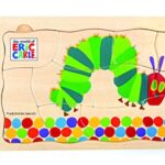 10431 Puzzle A Strati Bruco Maisazio Small Foot In Legno 5 Strati Con Diversi Motivi Da 3 Anni In Poi 0