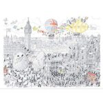 Akena Londres Puzzle Multicolore Fv2420 0