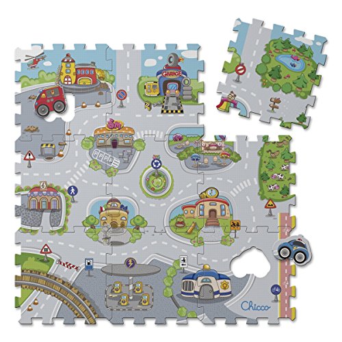 Chicco Citta Tappeto Puzzle Multicolore 0