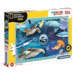 Clementoni 27141 National Geographic Kids Ocean Explorer 104 Pezzi Made In Italy Puzzle Bambini 6 Anni 0