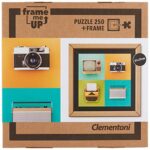 Clementoni 38506 Frame Me Up Vintage Electronics 250 Pezzi Made In Italy Puzzle Adulto Cornice 0