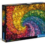 Clementoni Colorboom Collection Whirl Adulti 1000 Pezzi Puzzle Gradient Made In Italy Multicolore 39594 0
