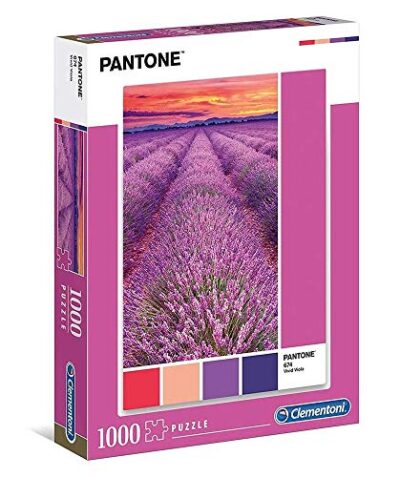 Clementoni Pantone Puzzle Vivid Viola 1000 Pezzi Multicolore 39493 0
