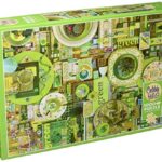 Cobble Hill 1000 Pc Green Puzzle 1000 Pezzi Colore Various Ch80149 0