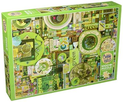 Cobble Hill 1000 Pc Green Puzzle 1000 Pezzi Colore Various Ch80149 0