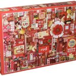 Cobble Hill 1000 Pc Red Puzzle 1000 Pezzi Colore Various Ch80146 0