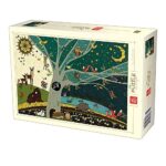 Deico Games 5947502876403 Puzzle Da 1000 Pezzi Motivo Nature Giorno E Notte Multicolore 0