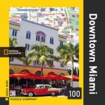 Downtown Miami Mini Nypc National Geographic Collezione Mini Puzzle 100 Pezzi 0