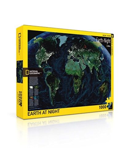 Earth At Night Nypc National Geographic Collezione Puzzle 1000 Pezzi 0