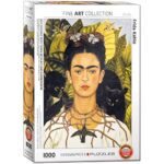 Eurographics Frida Kahlo Autoritratto Con Spine Collana E Colibri Puzzle 1000 Piece Multi Colour 0