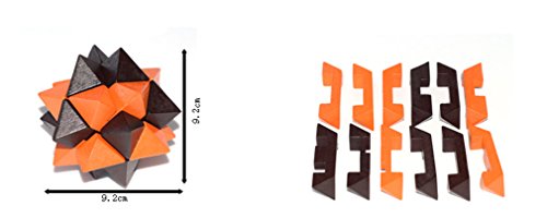 Holzsammlung Set Da 9 Rompicapo In Legno Gioco Di Cube 3d Puzzle Perfetto Regalo Di Natale Per I Tuoi Famiglia 18 0 3