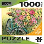 Jigsaw Puzzle 1000 Pieces 29x20 Bicycle Bouquet 0 0