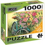 Jigsaw Puzzle 1000 Pieces 29x20 Bicycle Bouquet 0 1