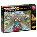 Jumbo Calm On The Piece Jigsaw Wasgij Original 33 Puzzle Da 1000 Pezzi Motivo Calma Sul Canale Multicolore 19173 0