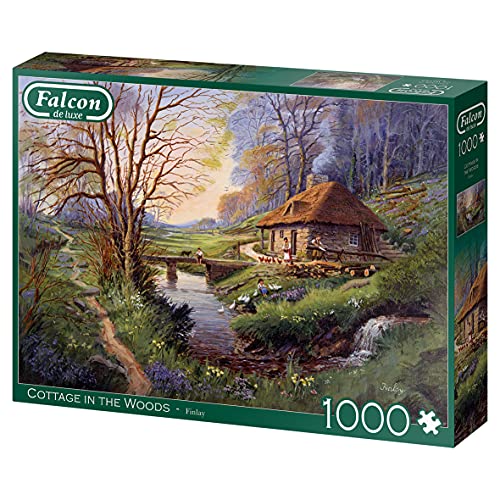 Jumbo Cottage In The Woods Puzzle Multicolore 11243 0 1