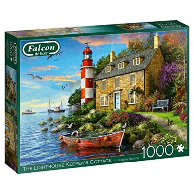 Jumbo Falcon De Luxe The Lighthouse Keepers Cottage 1000 Pezzi Jigsaw Puzzle Multicolore 11247 0