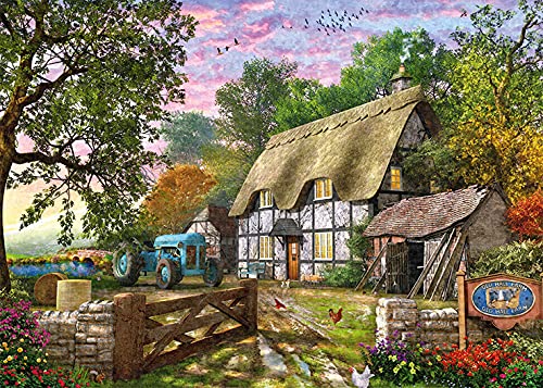 Jumbo The Farmers Cottage Puzzle Multicolore 11278 0 0