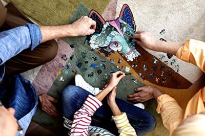 Legno Trick Brave Husky Jigsaw Puzzle In Legno Per Adulti E Bambini 50 X 34 Cm A Forma Di Animale Unico Puzzle Qualita Premium 0 0