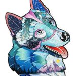 Legno Trick Brave Husky Jigsaw Puzzle In Legno Per Adulti E Bambini 50 X 34 Cm A Forma Di Animale Unico Puzzle Qualita Premium 0