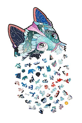 Legno Trick Brave Husky Jigsaw Puzzle In Legno Per Adulti E Bambini 50 X 34 Cm A Forma Di Animale Unico Puzzle Qualita Premium 0 4