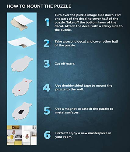 Legno Trick Brave Husky Jigsaw Puzzle In Legno Per Adulti E Bambini 50 X 34 Cm A Forma Di Animale Unico Puzzle Qualita Premium 0 5