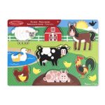 Melissa Doug Animali Da Fattoria Puzzle In Legno Multicolore 19050 0 3