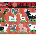 Melissa And Doug Puzzle In Legno Sonoro Fattoria 0