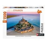 Nathan Puzzle 1500 Pieces Le Mont Saint Michel Adulto Colore 4005556878055 0