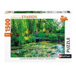 Nathan Puzzle 1500 Pieces Les Jardins De Claude Monet Giverny Adulto Colore 4005556878000 0