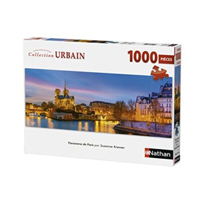 Nathan Puzzle Paris Kremer 1000 Pezzi Panorama 87577 Multicolore 0