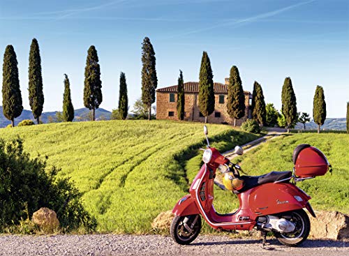 Nathan Puzzle Da 500 Pezzi Viaggio In Toscana Adulto 4005556872206 Colore Nero 0 0