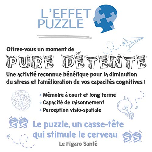 Nathan Puzzle Da 500 Pezzi Viaggio In Toscana Adulto 4005556872206 Colore Nero 0 2