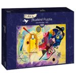 Puzzle Arte Kandisky Giallo Rosso E Blu 1000 Pezzi Bluebird 0