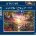 Ravensburger 17824 7 Tramonto Paradisiaco Puzzle 18000 Pezzi 0
