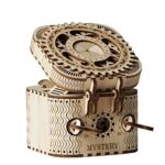 Robotime Modello Meccanico Kit Scatola Del Tesoro Puzzle In Legno 3d Taglio Del Cervello Con Taglio Al Laser Giocattoli Unici Per Bambini Regalo Di Compleanno Di Natale Per Ragazze 0