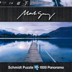 Schmidt Mark Gray Puzzle Tematica Lake Wakatipu New Zealand 1000 Pezzi 0
